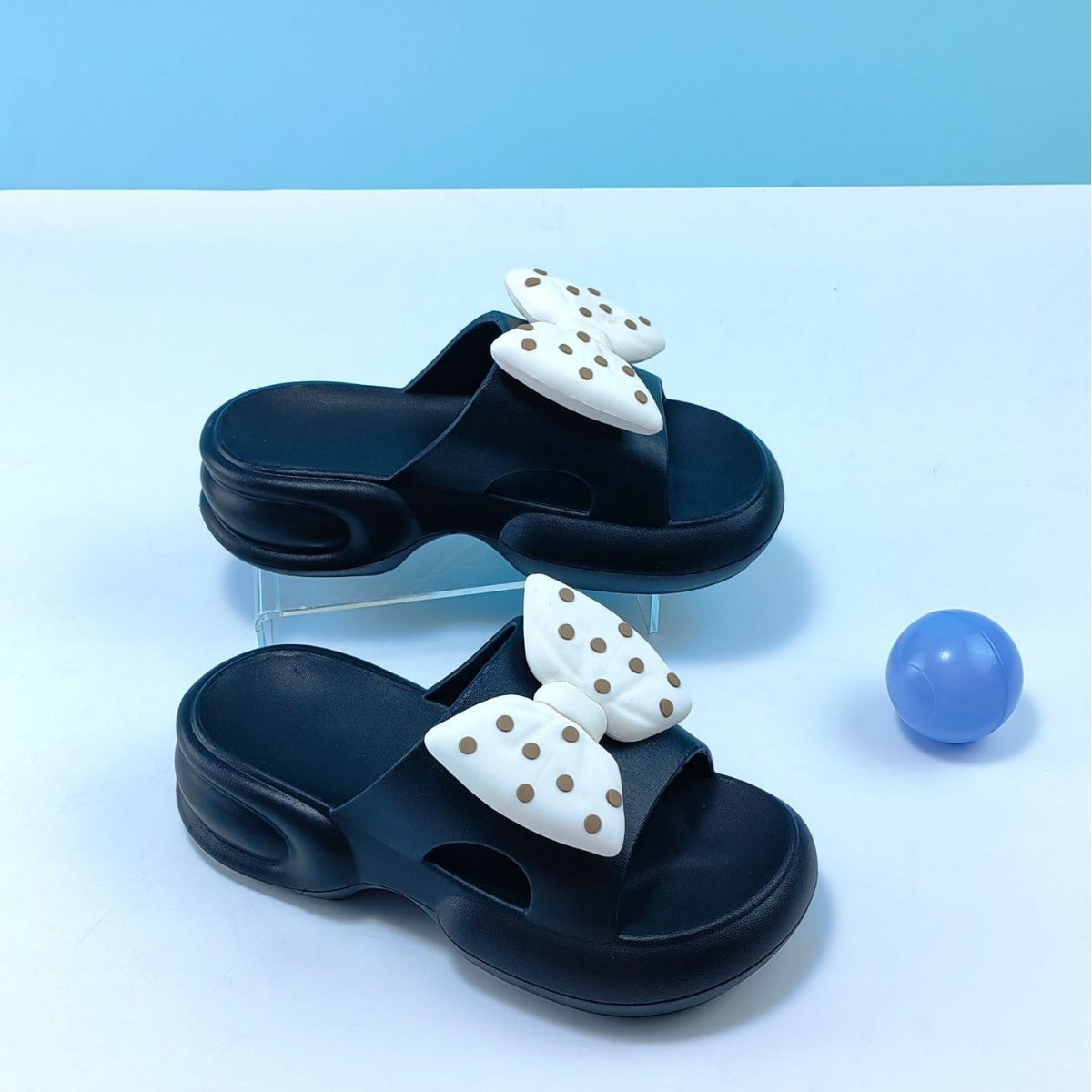 Women's High Heel Seaside Beach Shoes Slippers