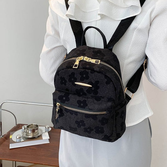 Women's Summer Flowers Backpack Bags