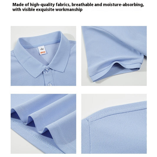 Summer Workwear Short Sleeved Promotional Polo Shirt Team Workwear
