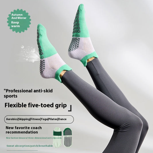 Indoor Binaural Dispensing Yoga Non-slip Socks
