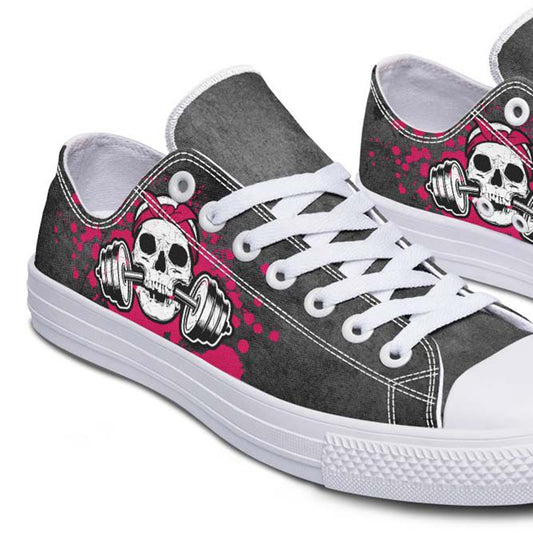 Fashion Print Couple Low-Top Canvas Shoes