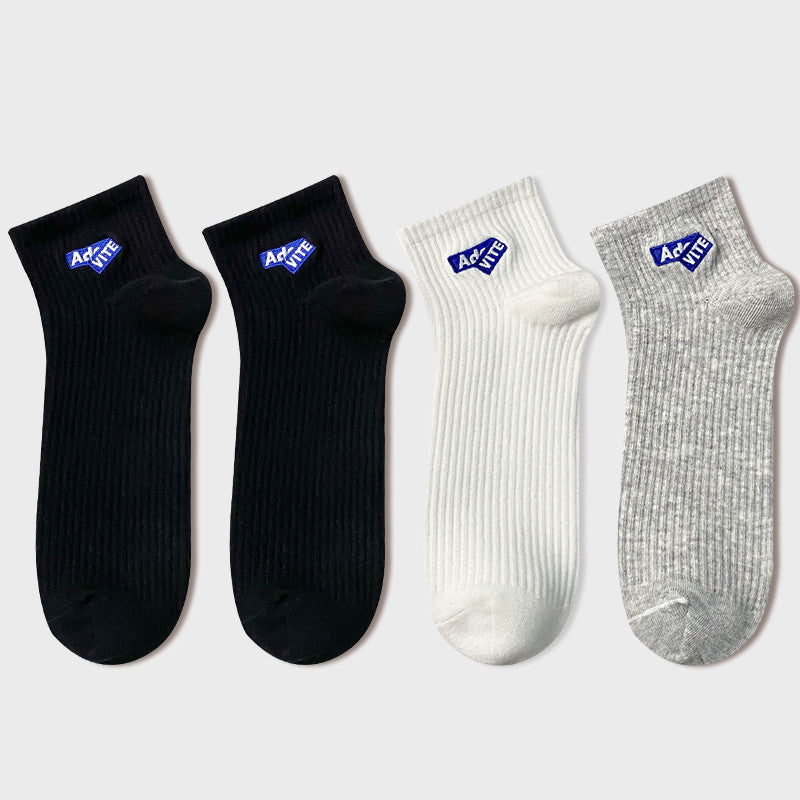 Cotton Deodorant And Sweat-absorbing Socks