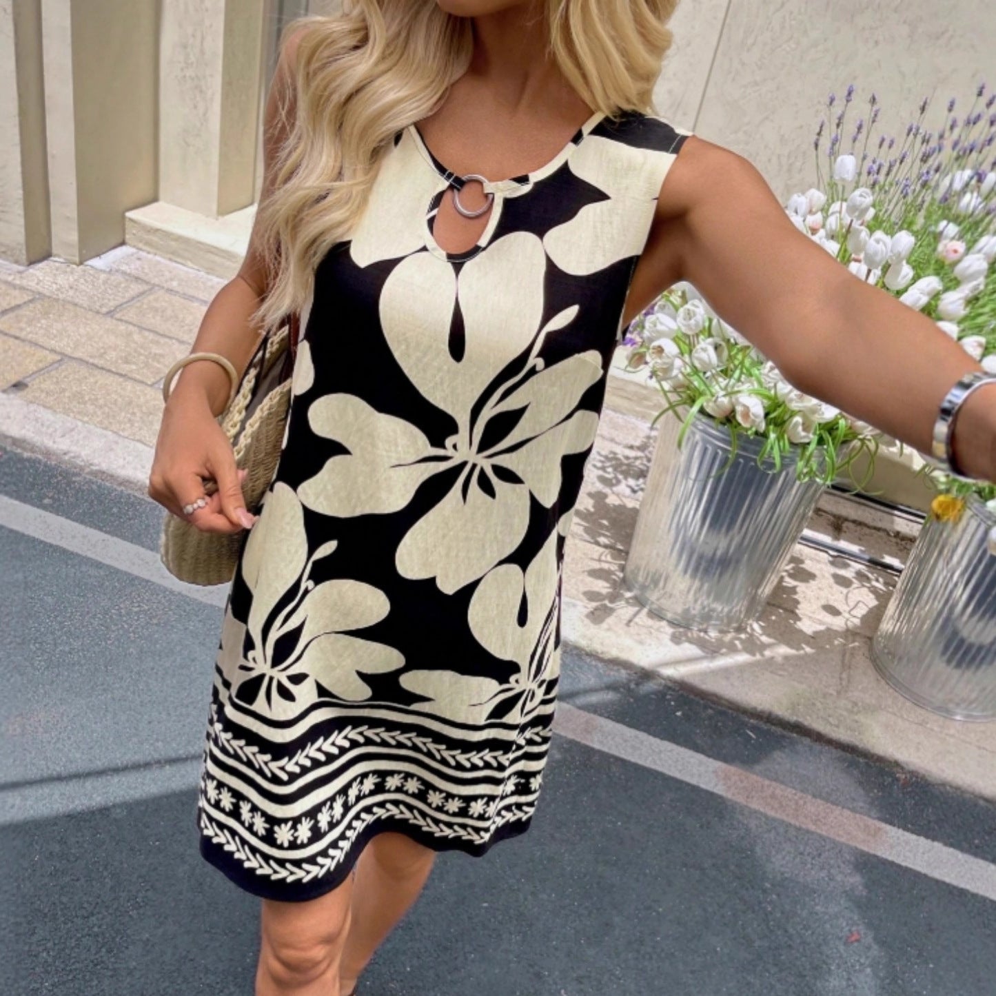Summer Fashion Womens Casual Short Dress