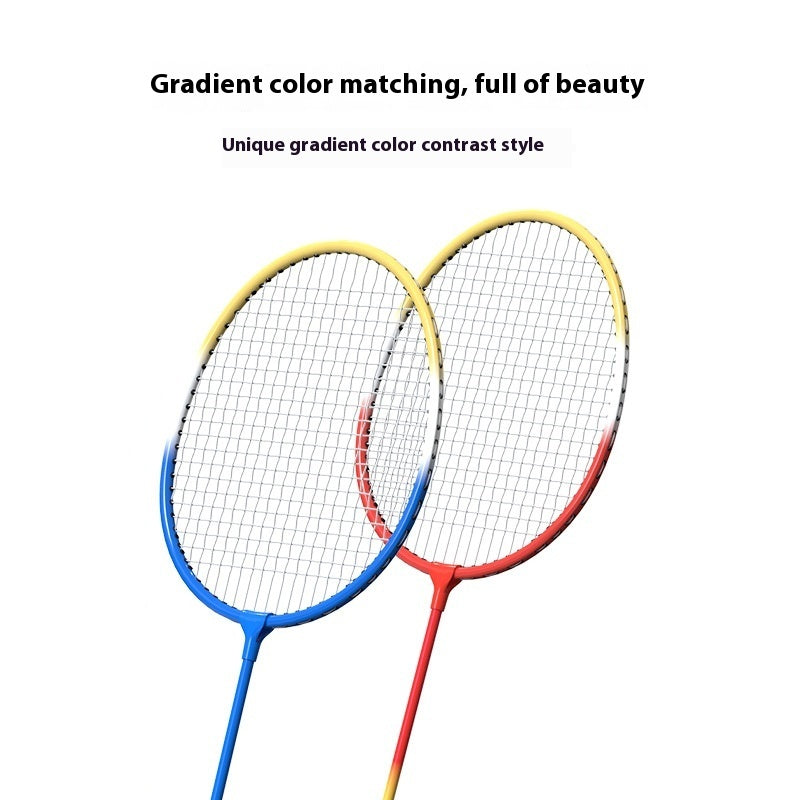 Aluminiumslegering Ultralet Komplet Sæt Delt Badmintonketsjer
