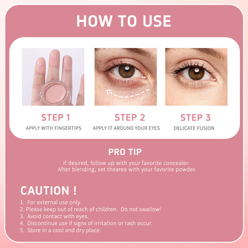 Moisturizing Lightweight Long Lasting Waterproof Eye Concealer