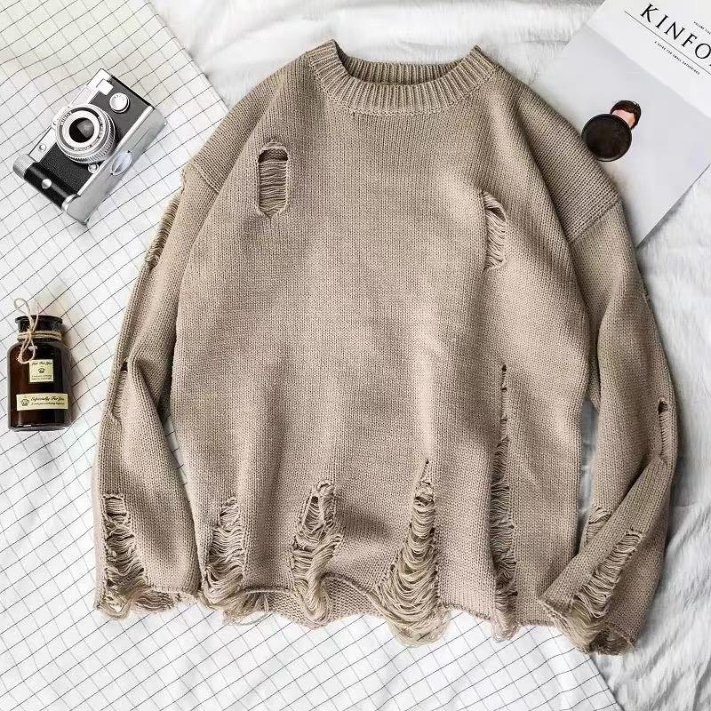 Broken Hole Wind Thread Jacket Korean Couple Jacket