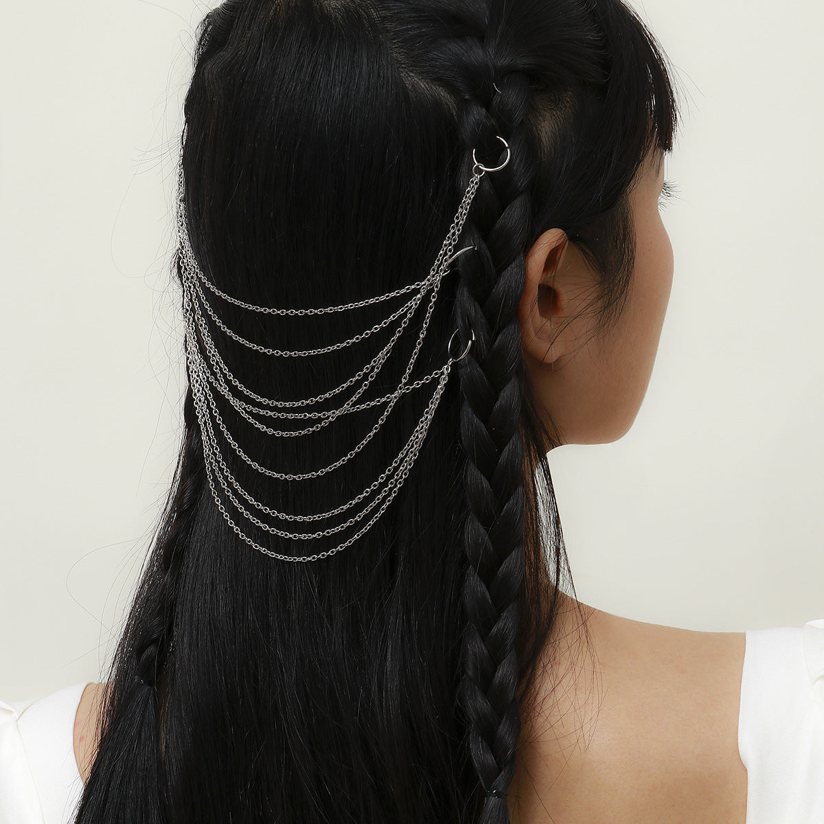 Ornaments Temperament Multi-layer Tassel Chain Set Hair Accessories