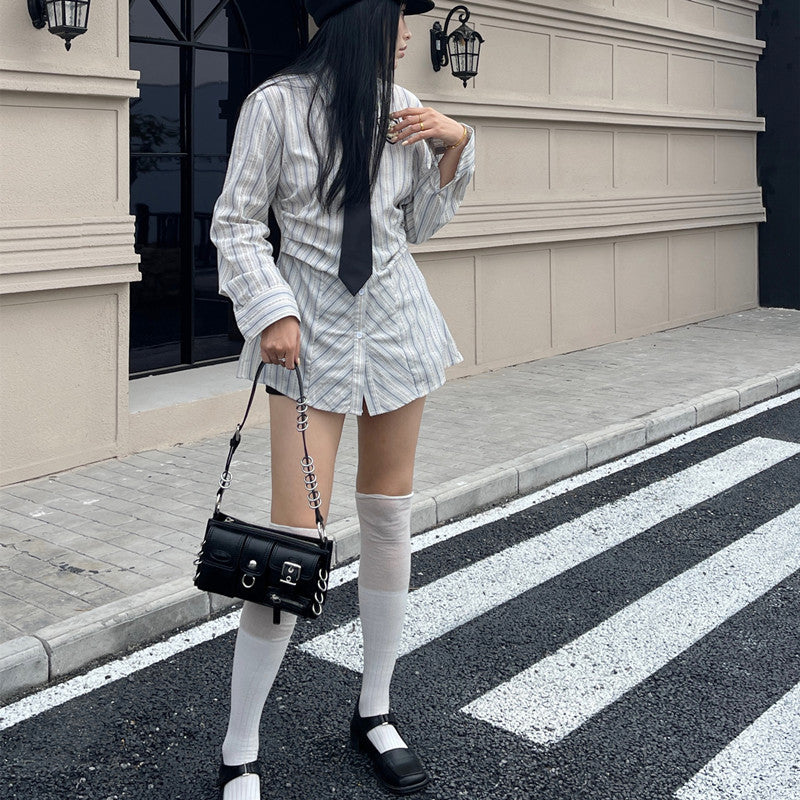 Women's Fashion Short Crossbody Baguette Bag