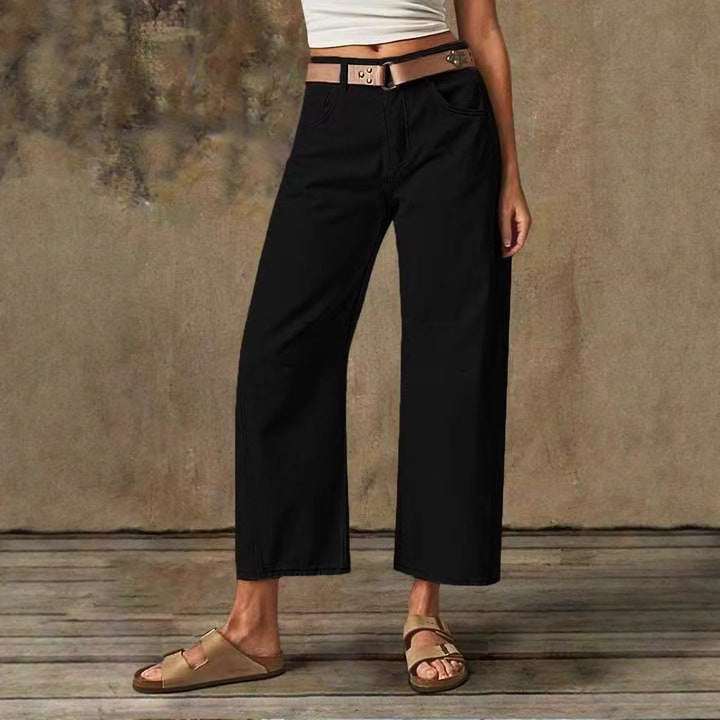 Casual Slim Fit All-matching Straight Jeans