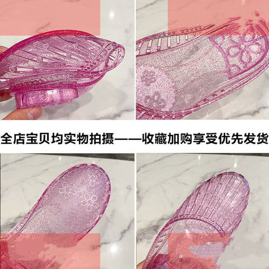 New Ladies Crystal Thailand Sandals And Slippers