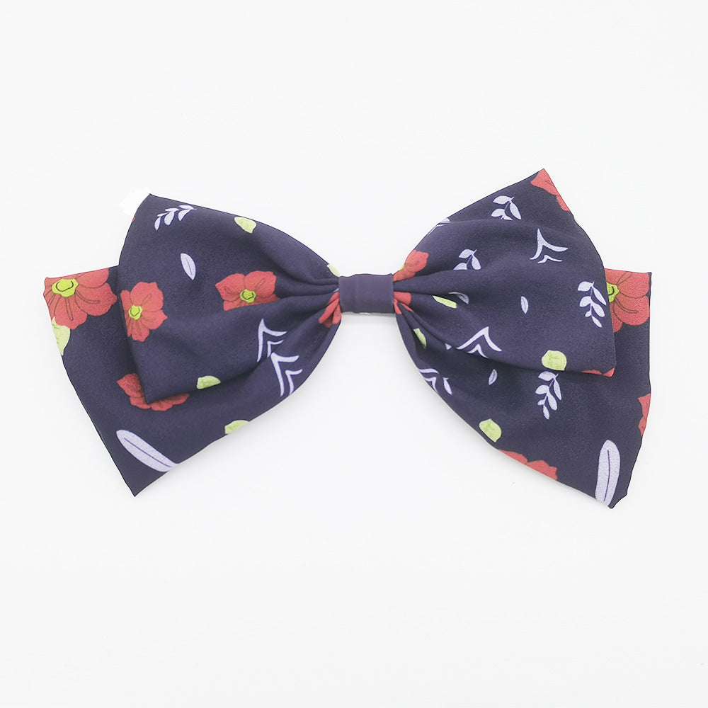 Anime Cartoon Chiffon Hair Accessories Bow