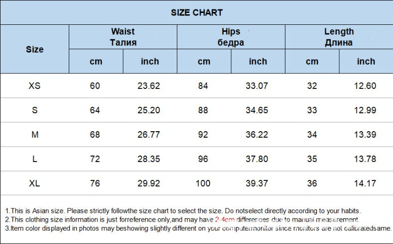 Women's Preppy Style Hot Girl Sexy V Waist Ultra Short Anti-exposure A- Line Skirt