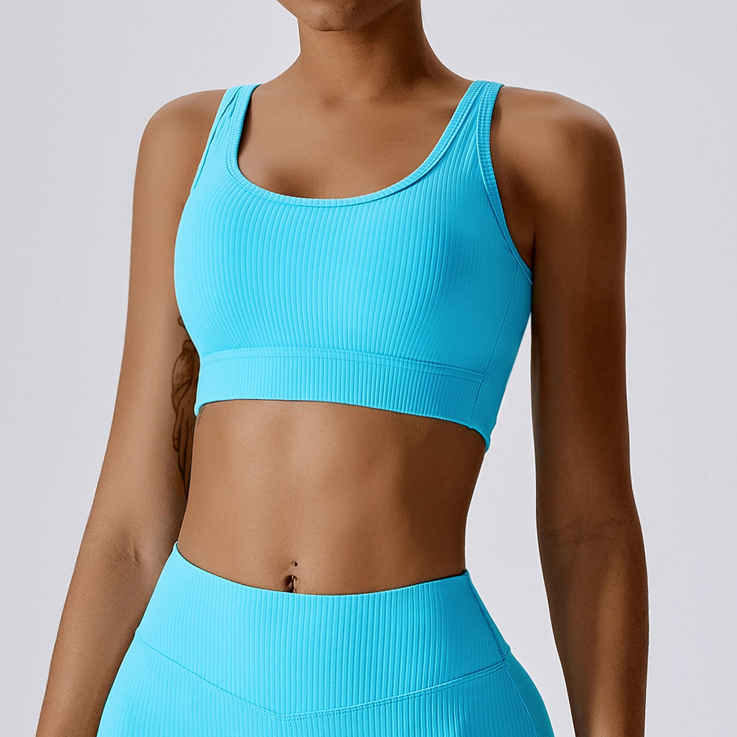 Cross Strap Back Yoga Suit For Women