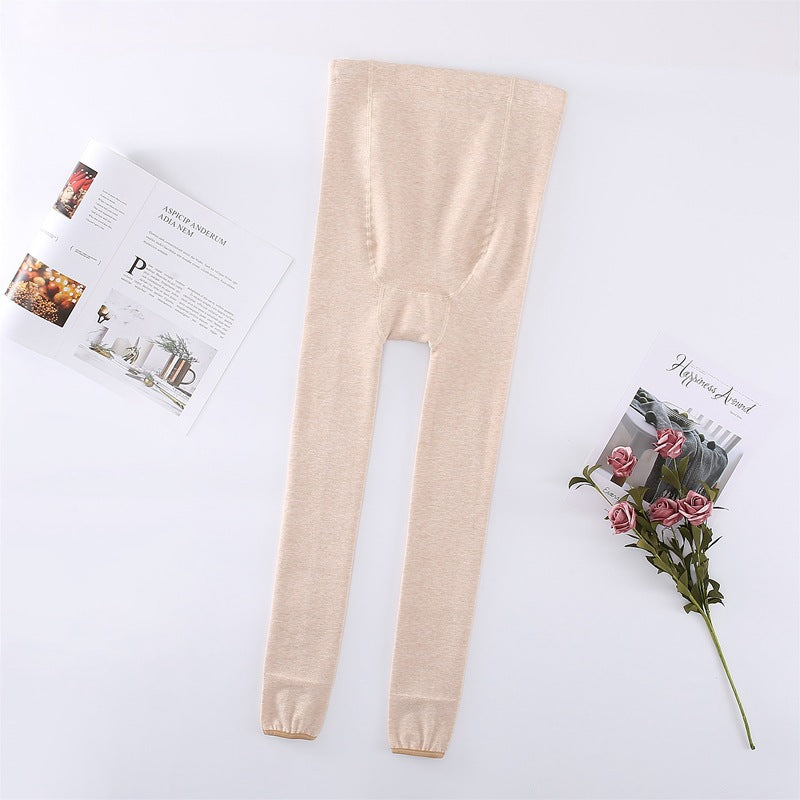 Pregnant Women's Leggings Cotton Large Size Belly Support Adjustable Female