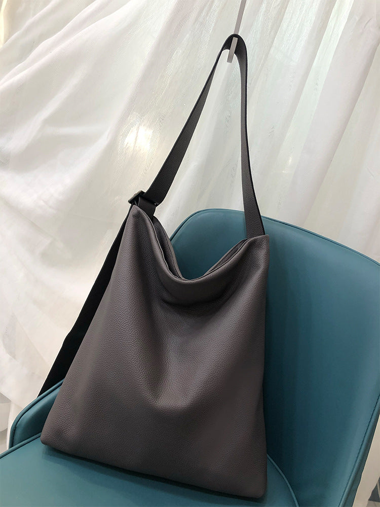 New Top Layer Cowhide Natural Fall Crossbody Shoulder Bag