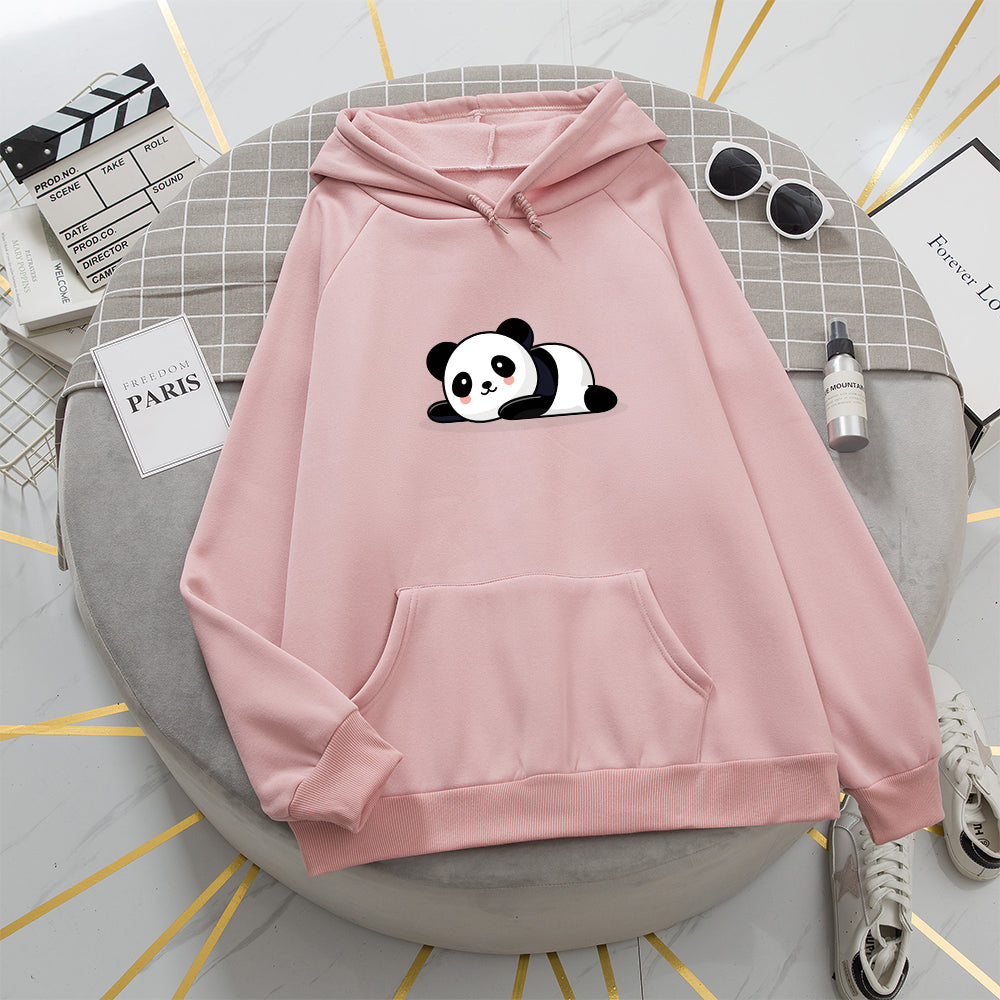 Plus Size Sweater Custom Advertising Shirt Panda Loose Comfortable Hoodie