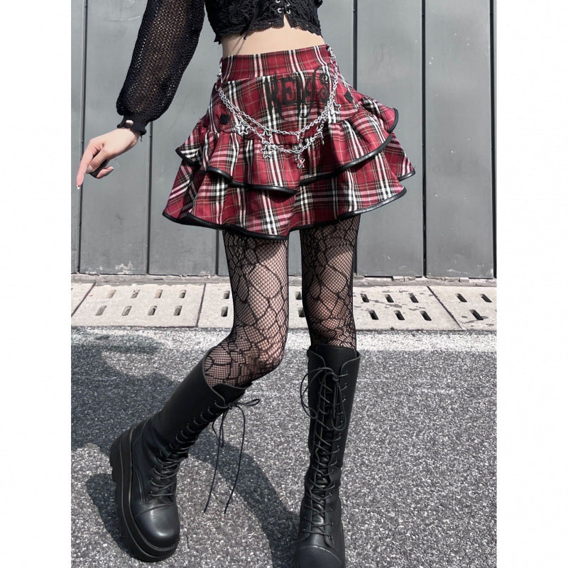 Y2g Niche Cake High Waist A- Line Skirt