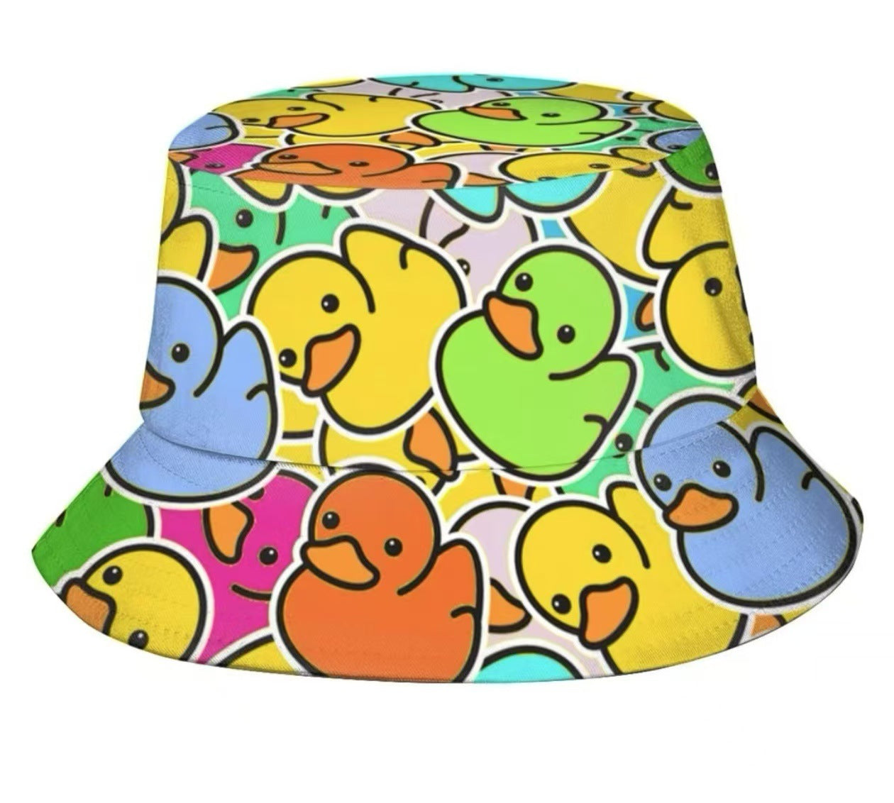 Creative Pattern Series Double-sided Wear Sunshade Breathable Bucket Hat