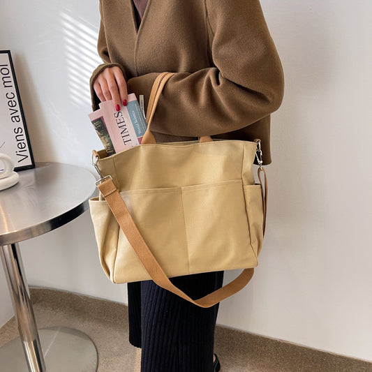 Women's Multi-pocket Tote Bag