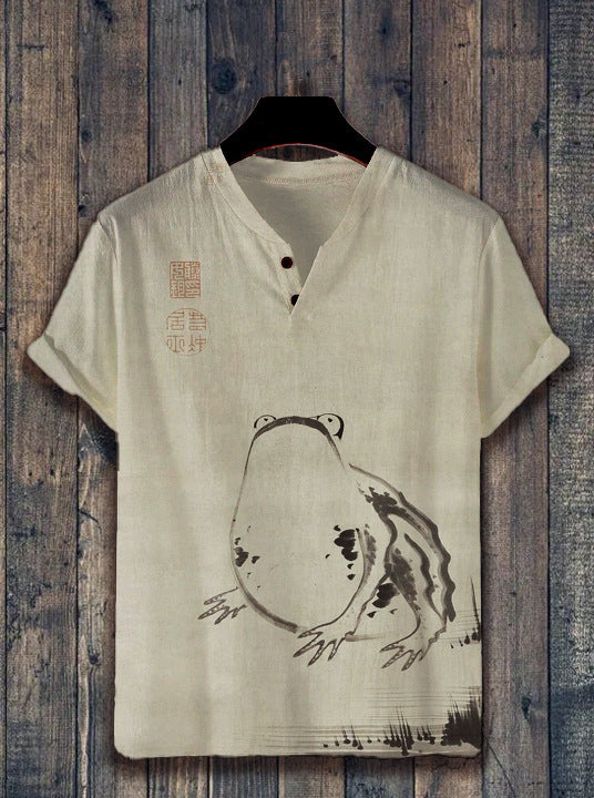 Fashion Printed Sports T-shirt Top