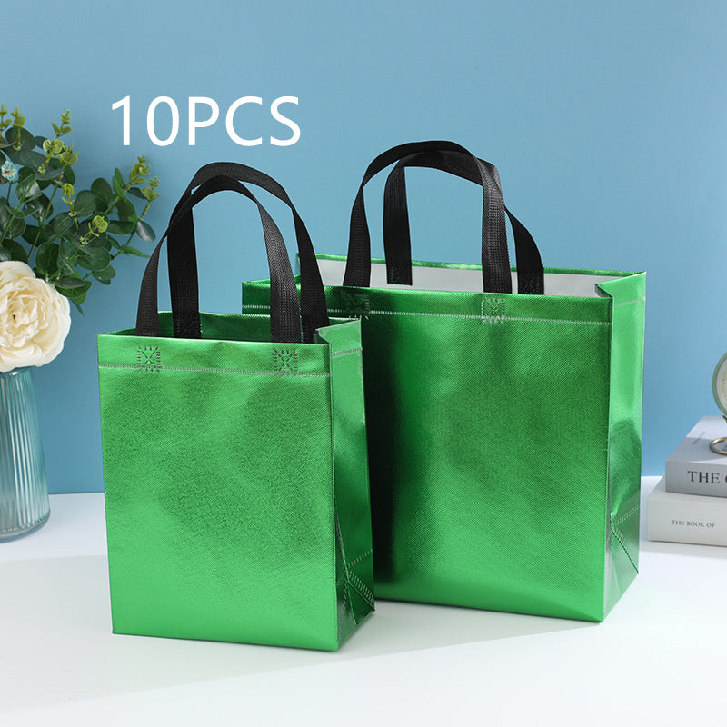 Aluminum Coated Non-woven Folding Tote Bag