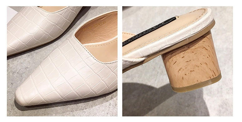 Outer Fashion Wear Sandals With Pointed Toes And Lazy People