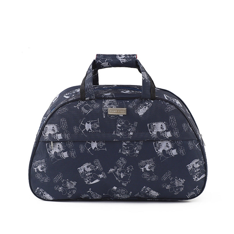 Large Capacity Travel Women's Portable Waterproof Luggage Bag
