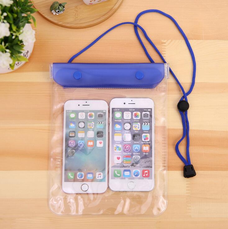 Large Transparent Touch Screen Swimming Outdoor Mobile Phone Waterproof Bag