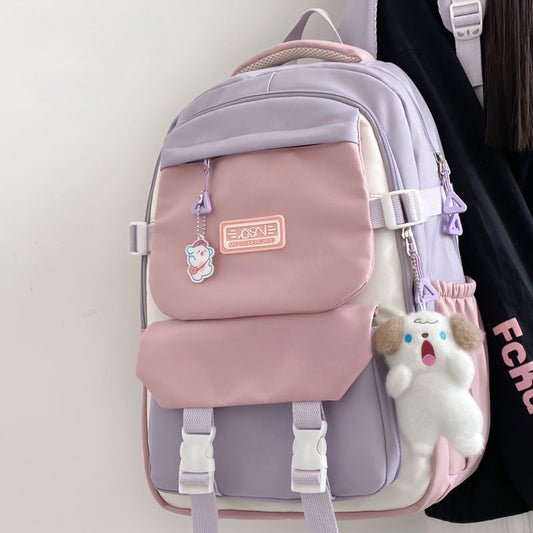 High School Student Versatile Mori Schoolbag Female