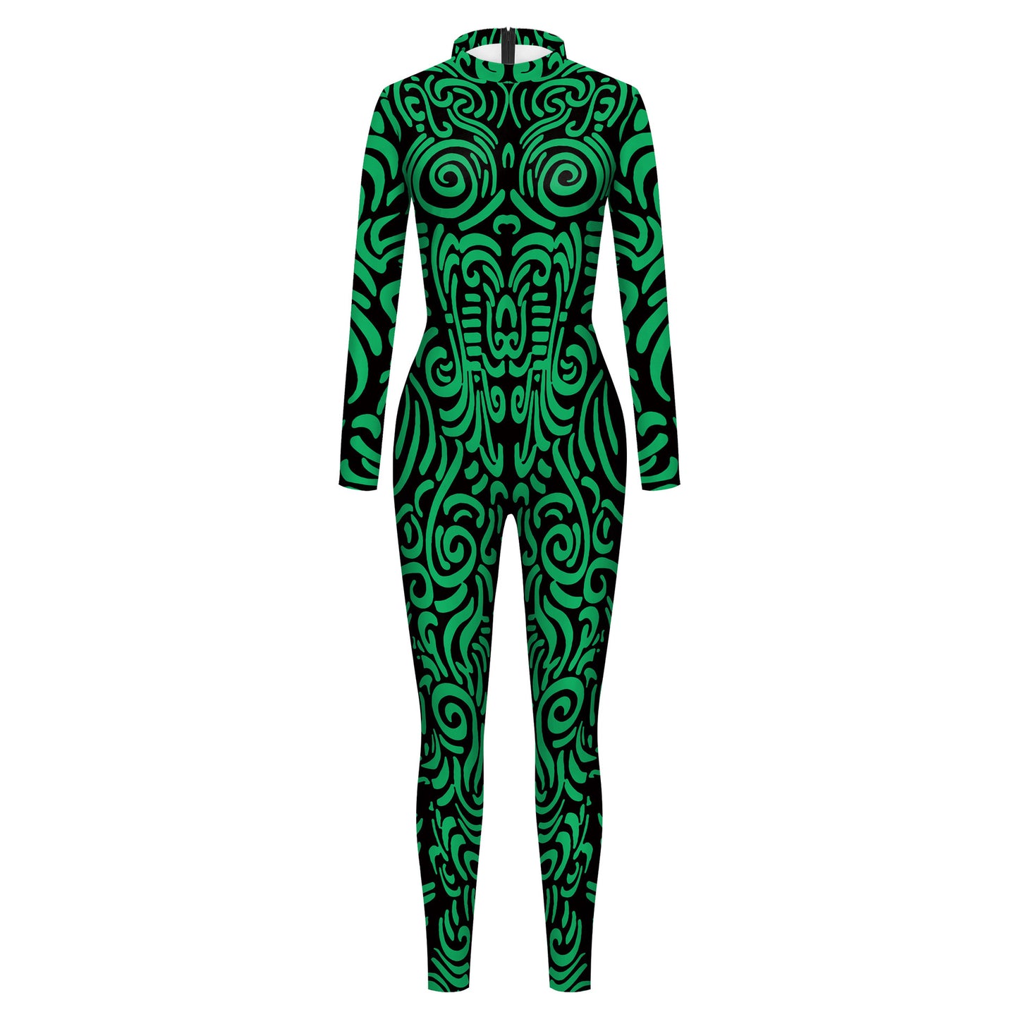 Women's Geometric Digital Printing Jumpsuit