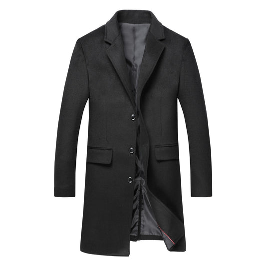 New-style Casual Overcoat For Middle-aged Men