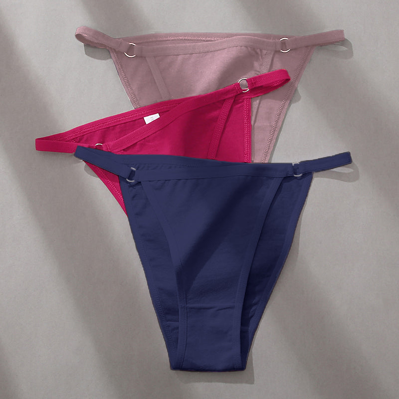 Women's Low Waist Ring Sexy Shorts