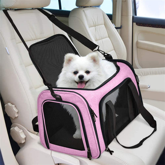 Cat Carrier Pet Bag Portable Foldable Hand-held