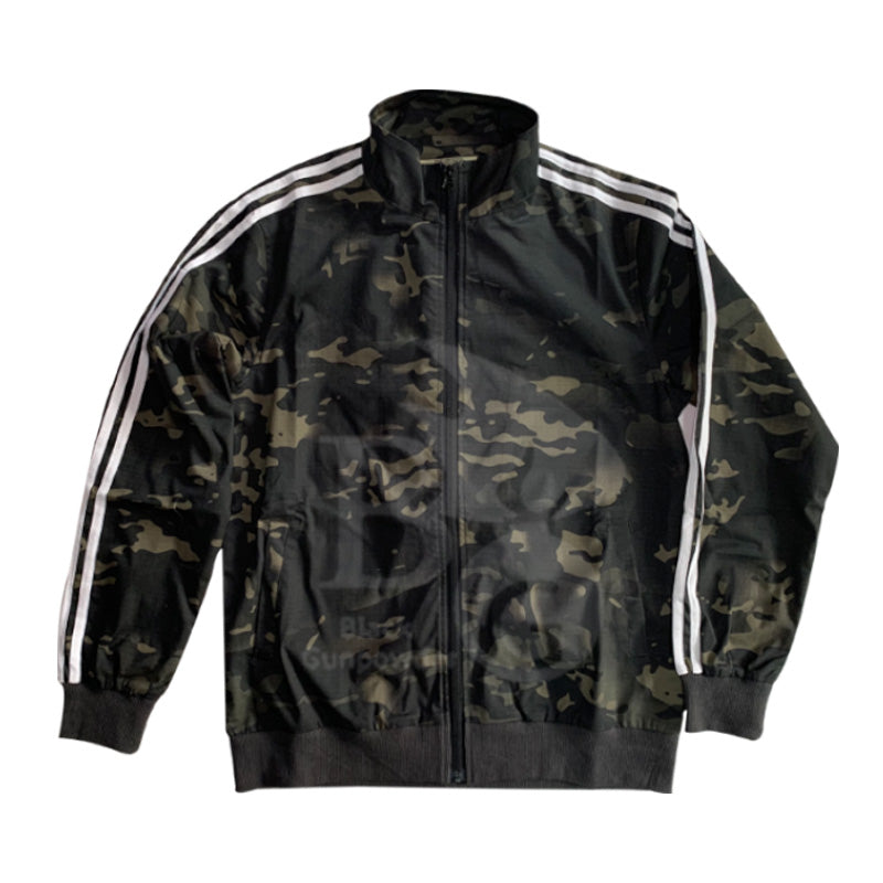 Camouflage Fighting National Spirit Boy Three Bar Stretch Cotton Sportswear
