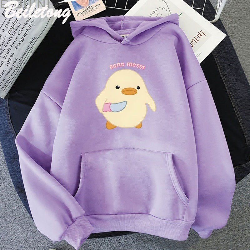 Women's Casual Cartoon Loose Sweater
