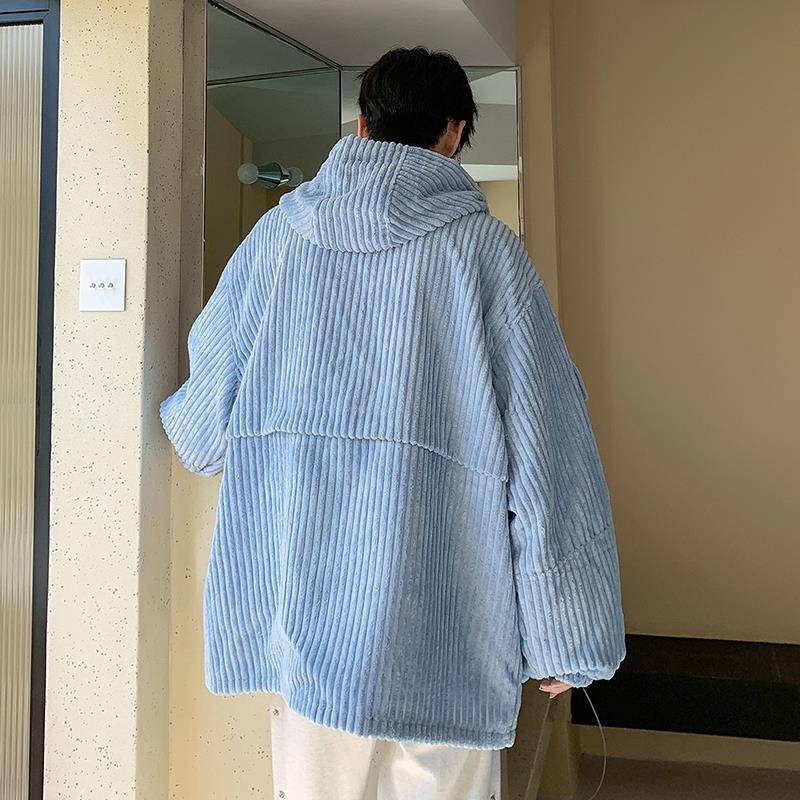 Hong Kong Style Oversized Loose Coat Men's Jacket