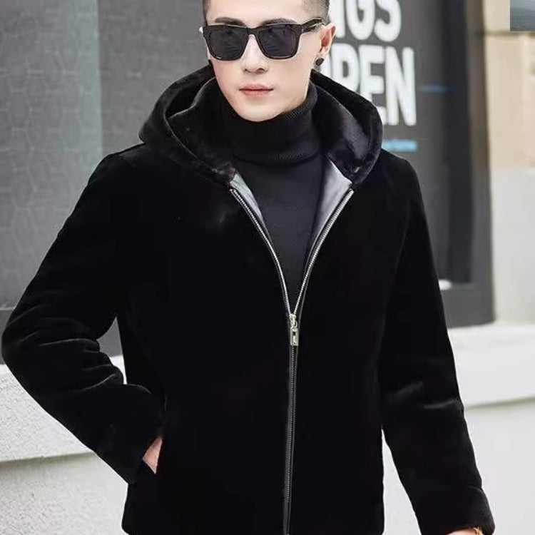 Mink Men's Fur Mink Fur Coat