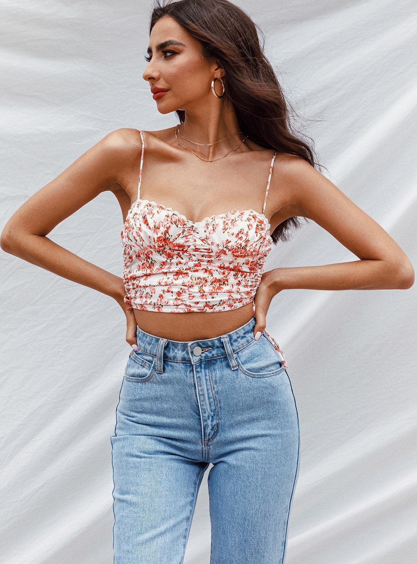 European And American Women's Sexy Wrap Chest Camisole