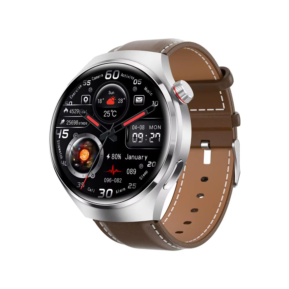 Smart Watch Gt4Pro Step Counting Distance Tracking Wireless Call Smart Watch Sleep Monitoring Full Touch Sports Smart Watch Male