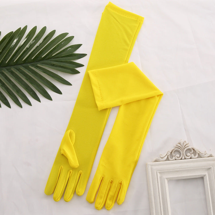 50cm Over Elbow Performance Matte Stretch Gloves