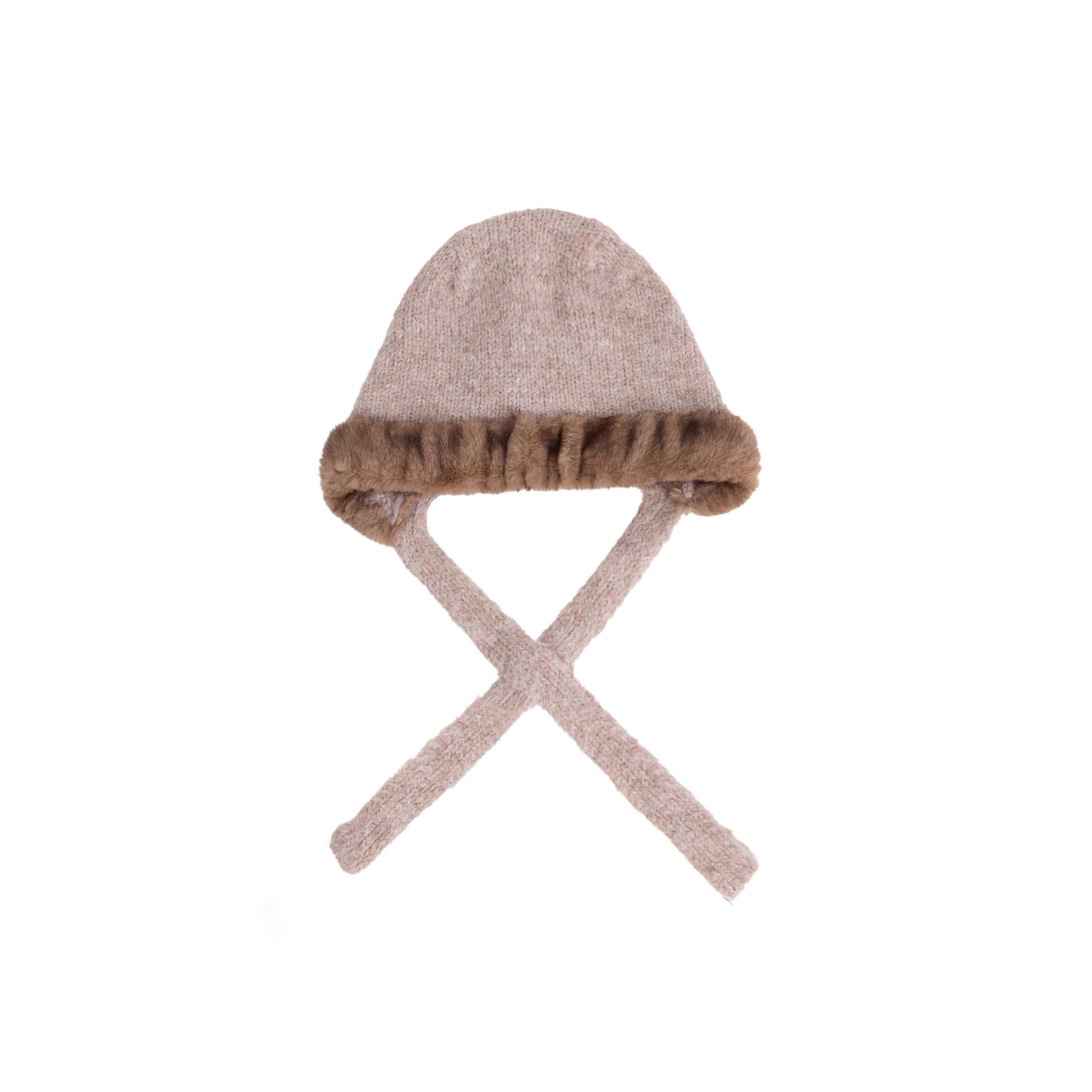 Women's Wool Knit Hat Outdoor Windproof Ear Protection Beanie