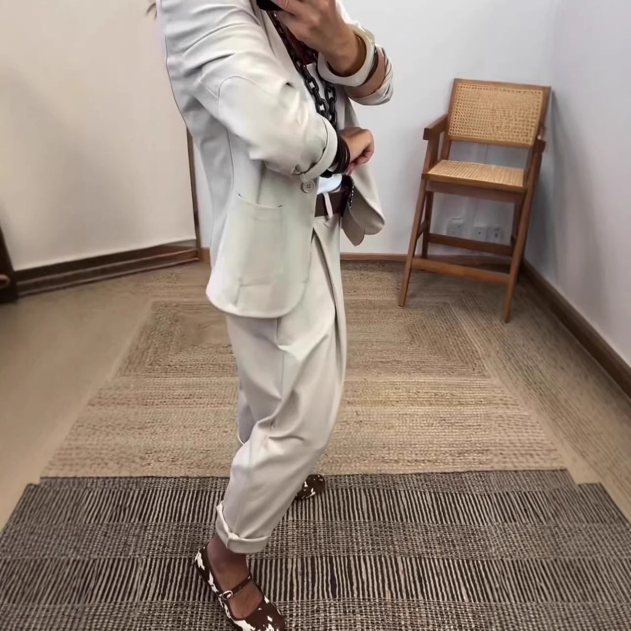 Women's Casual Commuting Suit Set