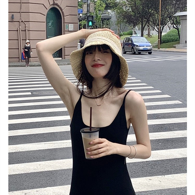 Women's Casual Lace Sun Protection Straw Hat