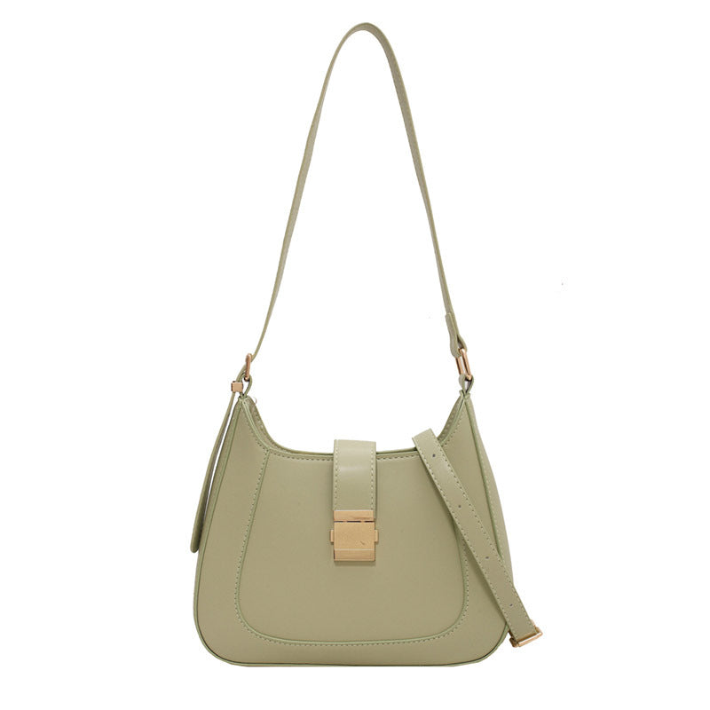 Women's Summer New Solid Color Fashion Messenger Handbag