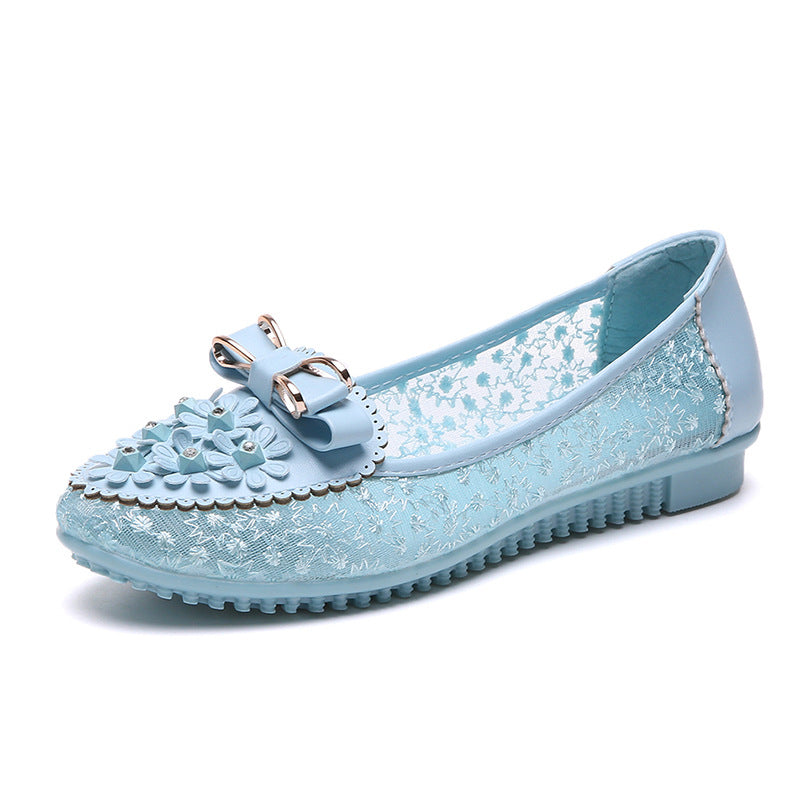 Women's Leather Shoes Soft Bottom Non-slip