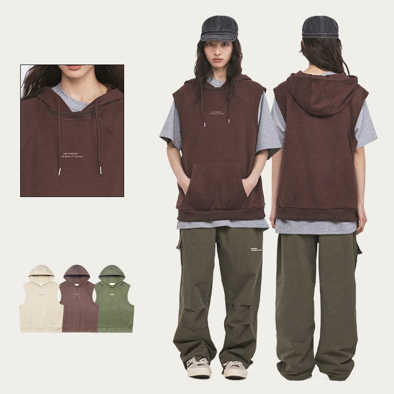 American High Street Couples Vest Outdoor Fashion Brand Fashion Retro