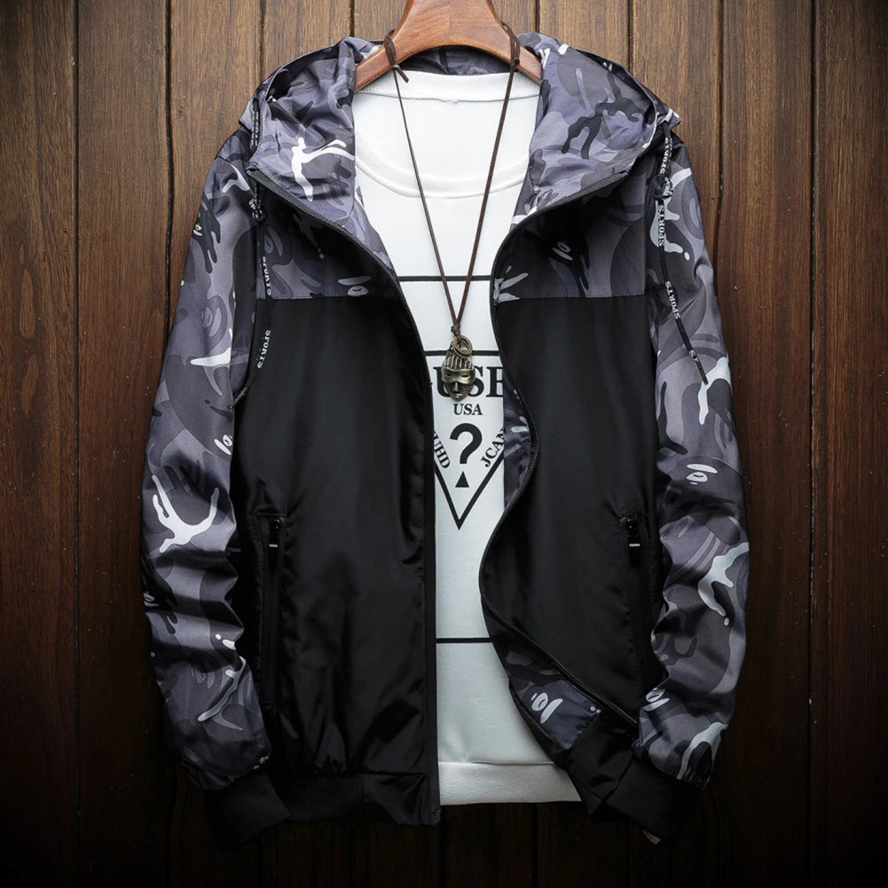 Fashion Camouflage Jacket Casual Men's Spring And Autumn Top