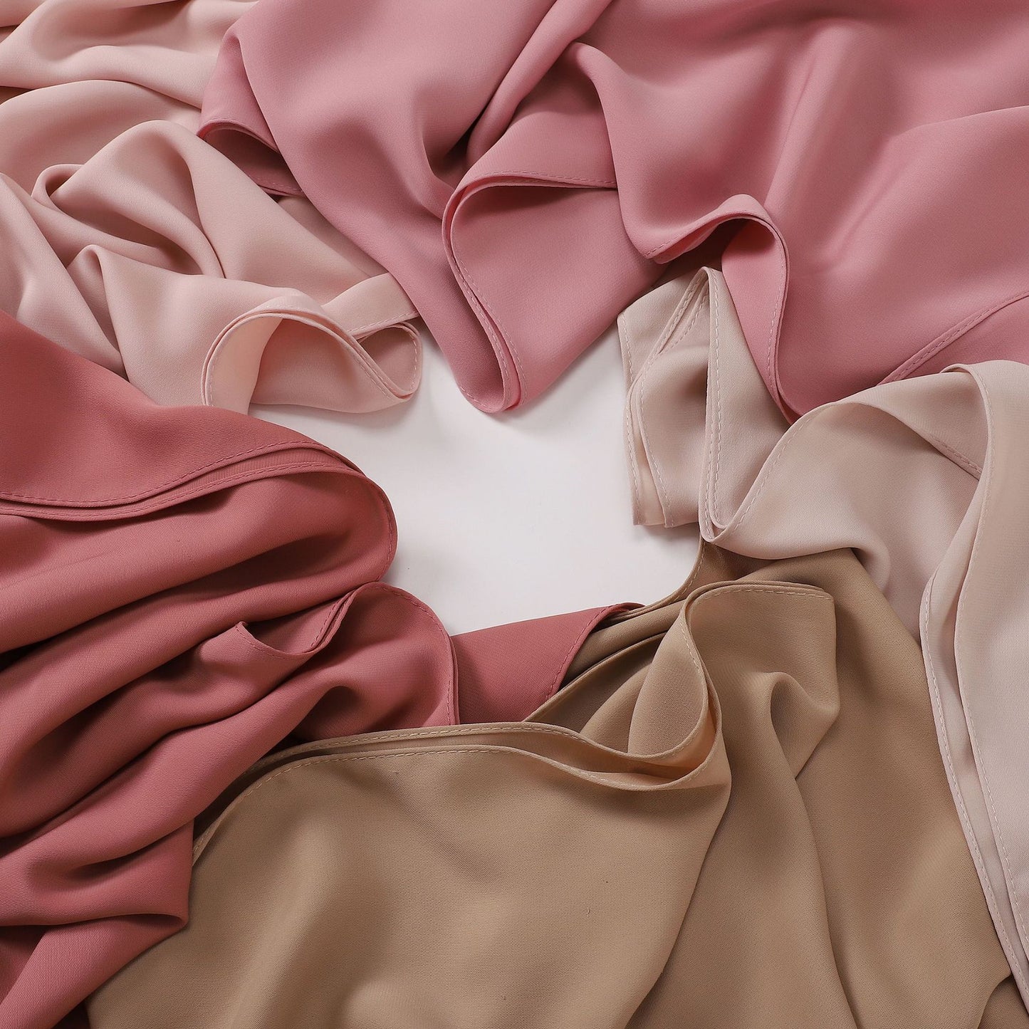 Solid Color Scarf Malay Indonesian Middle East Headscarf