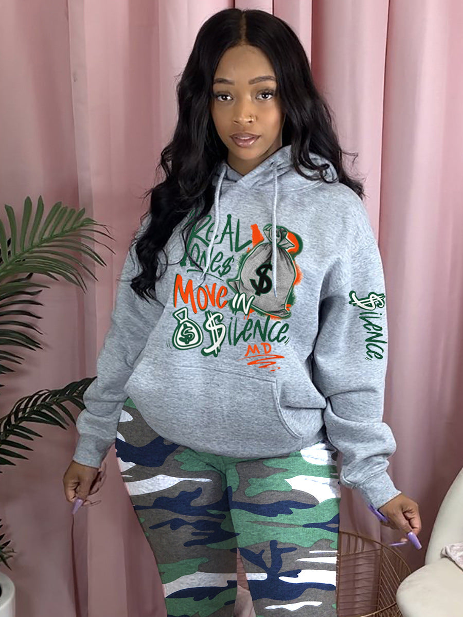 Dame Casual Løs Sweatshirt