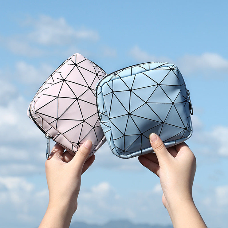 New Double-layer Waterproof Cosmetic Bag Large Capacity Toiletry Bag